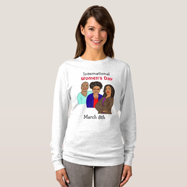 International Women's Day - Marcy 8th    T-Shirt (Front Full)
