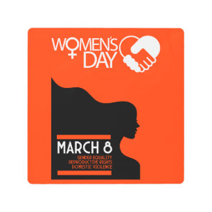 International Women's Day  Metal Print