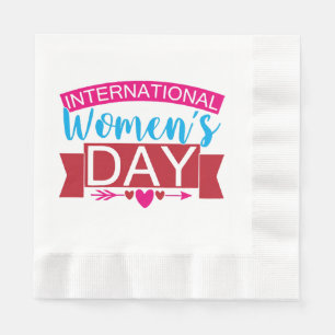 International Womens Day Napkins