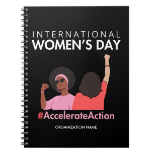 International women's day notebook