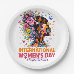 International Women's Day Paper Plates