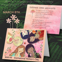 International Women's Day Pink Feminine