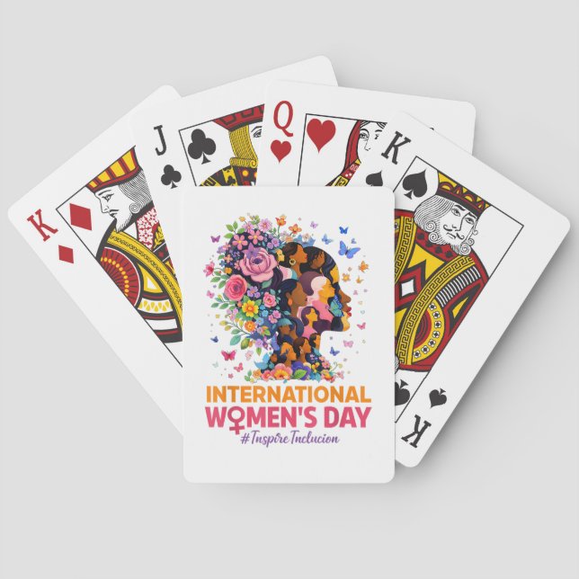 International Women's Day Poker Cards (Back)