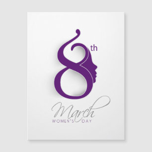 International Women's Day Purple Logo