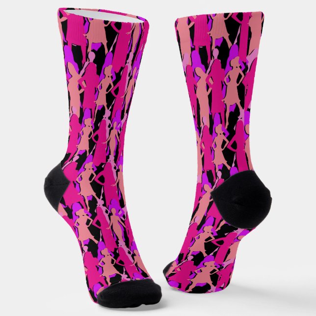 International Women's Day Socks (Angled)