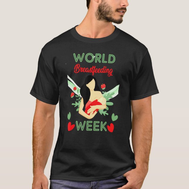 International World Breastfeeding Week Breast Milk T-Shirt (Front)