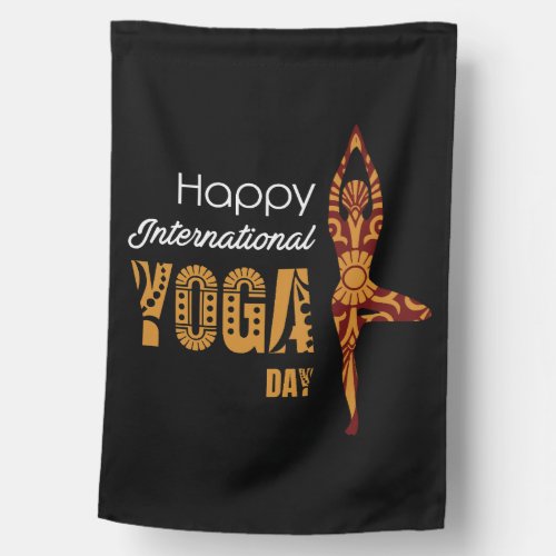 International Yoga Day House Flag