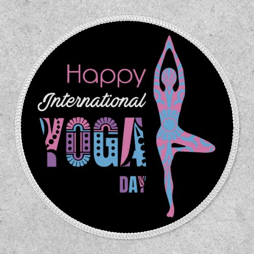 International Yoga Day Patch