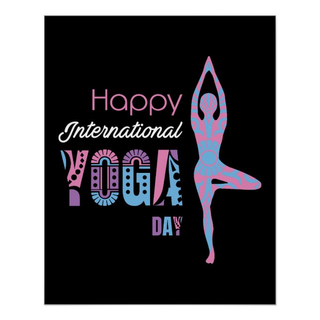 International Yoga Day Poster (Front)