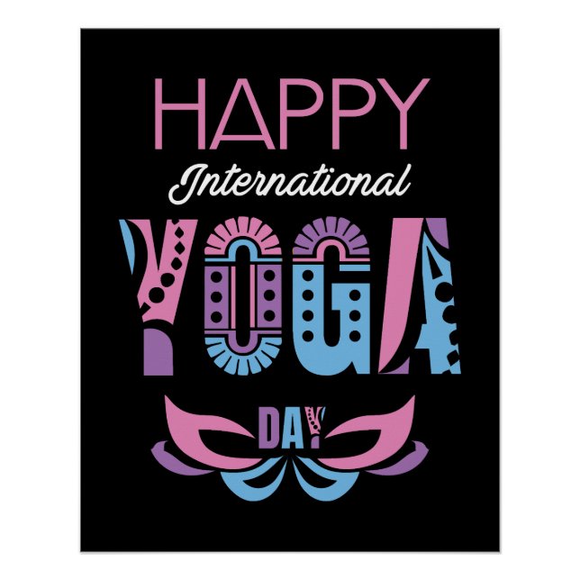 International Yoga Day Poster (Front)