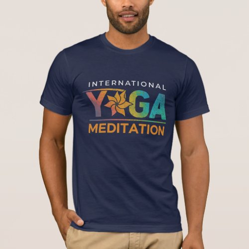 International Yoga Meditation T_Shirt