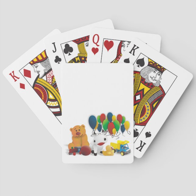 Internationaler Kindertag Poker Cards (Back)