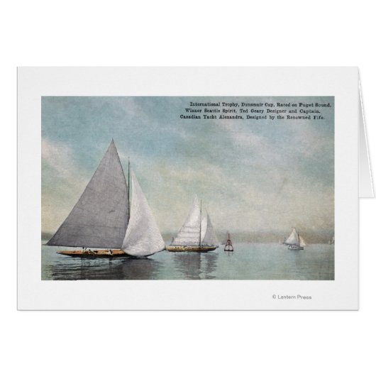 Internat'l Trophy Dunsmuir Cup Winner Cards (Front Horizontal)