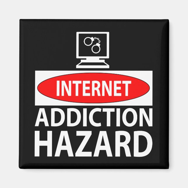 Internet – addiction hazard magnet (Front)