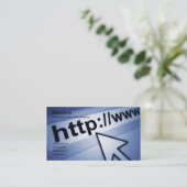 INTERNET BUSINESS CARD (Standing Front)