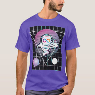 Internet Computer Astronaut  T-Shirt