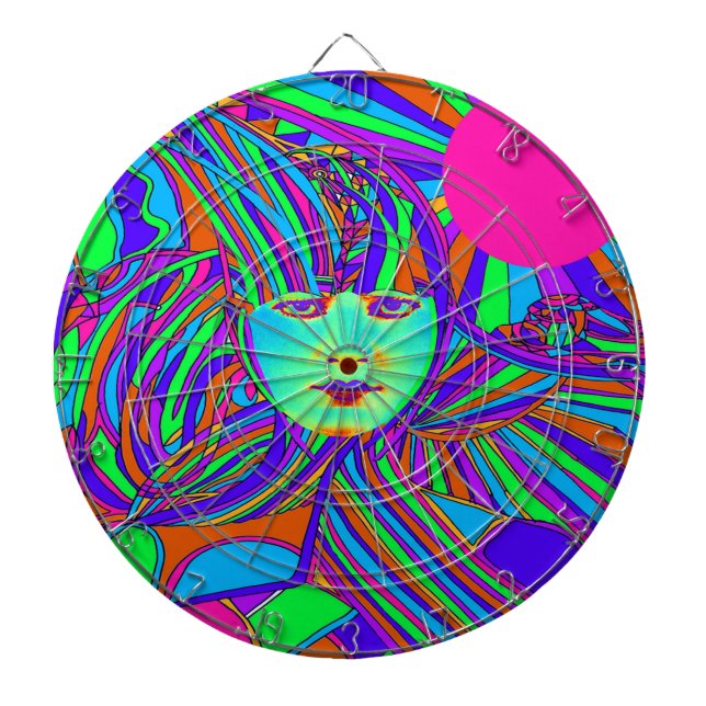 Internet Computer Dart Board (Front)