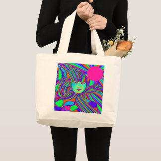 Internet Computer Large Tote Bag