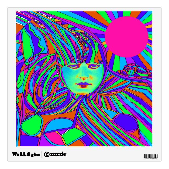 Internet Computer Wall Decal (Front)