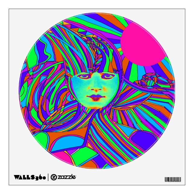 Internet Computer Wall Decal (Front)