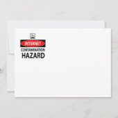 Internet – contamination hazard (Front)