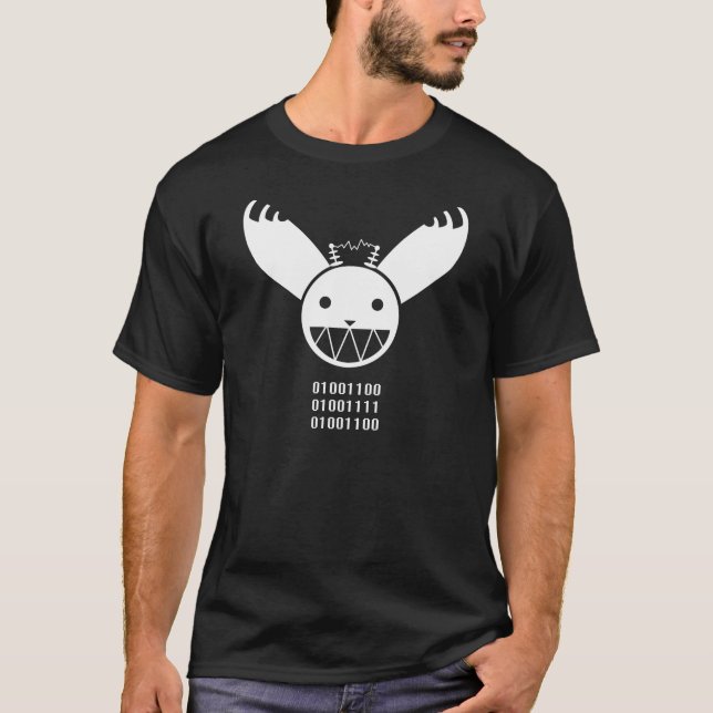 Internet Daemon LOL logo - Customized T-Shirt (Front)