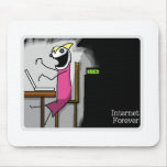 Internet Forever Mouse Pad at Zazzle