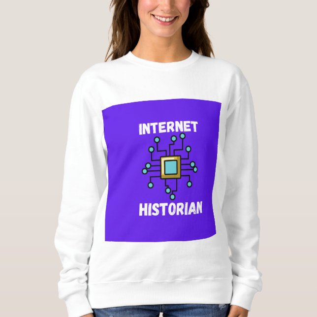 internet historian network sweatshirt (Front)