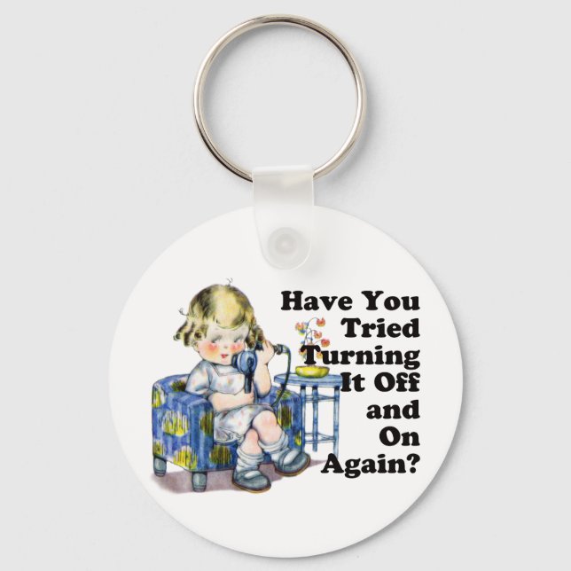 Internet Humor Keychain (Front)