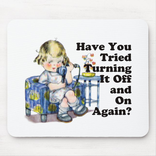 Internet Humor Mouse Pad (Front)