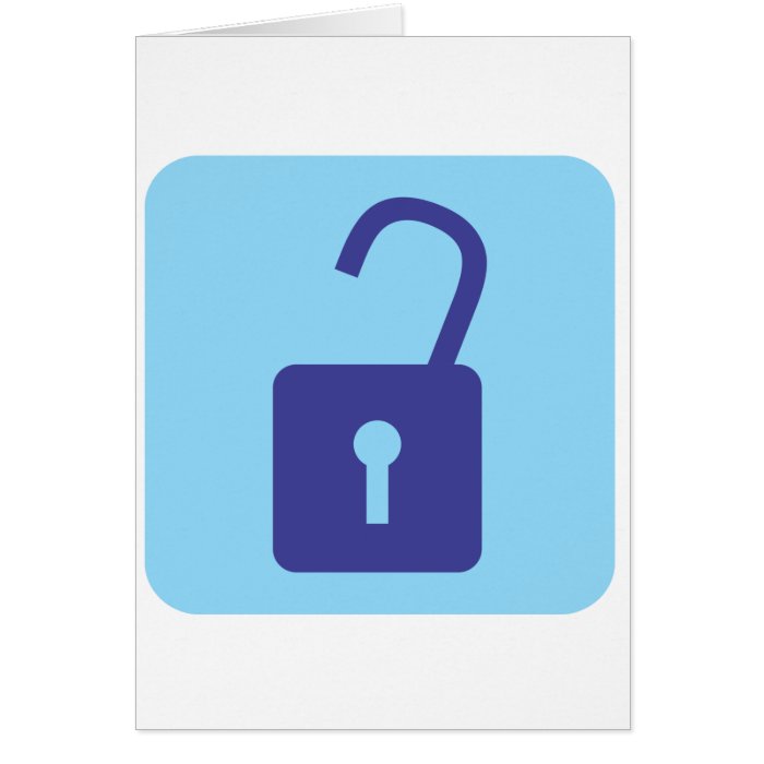 Internet Logout Icon Greeting Cards