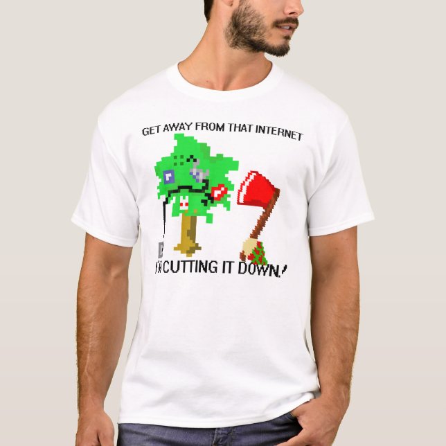 Internet Lumberjack T-Shirt (Front)