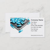 Internet pharmacy business card (Front/Back)