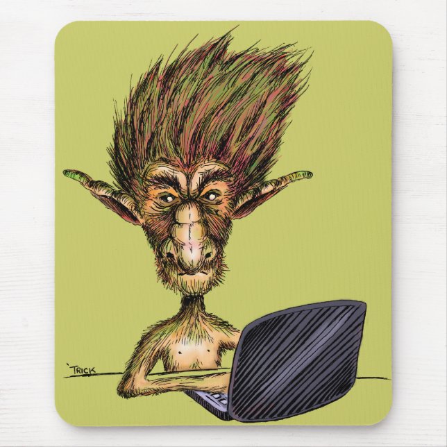 Internet Troll Mouse Pad (Front)