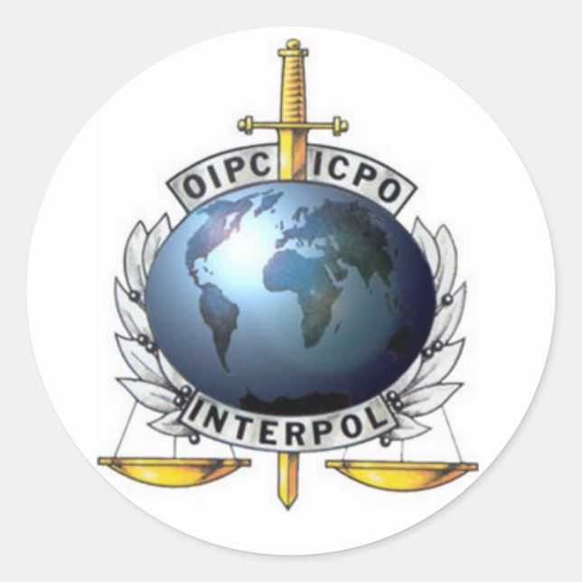 Interpol sticker (Front)