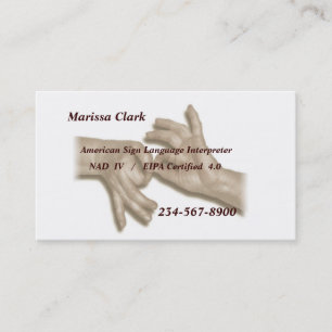 Interpreter Business Card -2