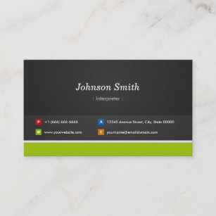 Bilingual Business Cards - Business Card Printing | Zazzle