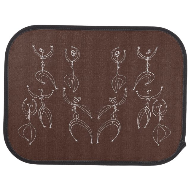 interpretive dance car floor mat (Rear)