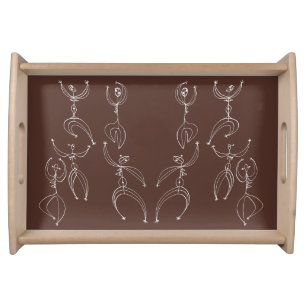 interpretive dance serving tray