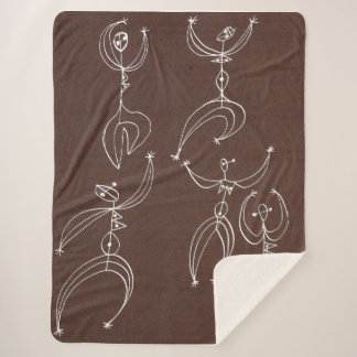 interpretive dance sherpa blanket