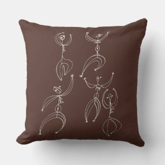 interpretive dance throw pillow