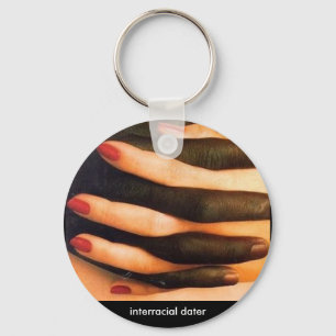 Interracial dater keychain