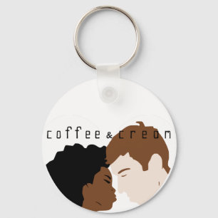 Interracial Love Keychain