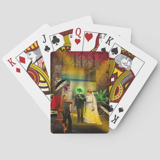 Interracial Love Poker Cards (Back)