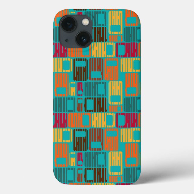 Interrupted Rectangles  Case-Mate iPhone Case (Back)