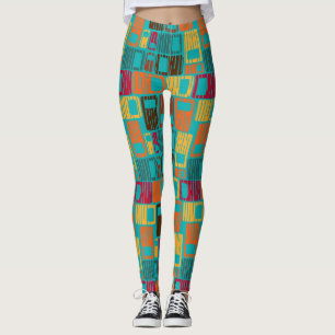 Interrupted Rectangles  Leggings