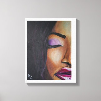 Interscopic Woman - Canvas Print
