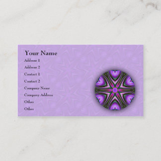 Intersect Mandala Business Card