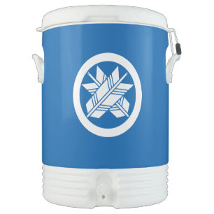 Intersecting arrows in circle cooler