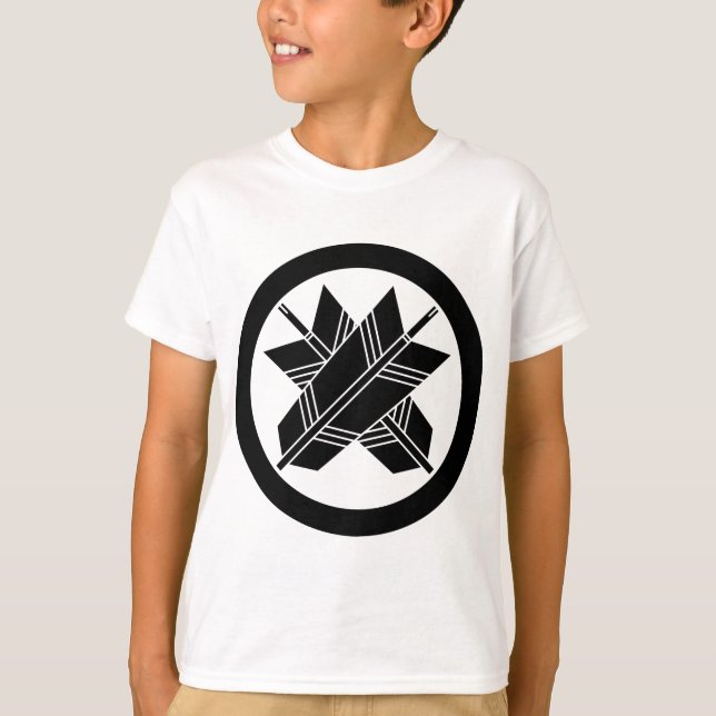 Intersecting arrows in circle T-Shirt (Front)